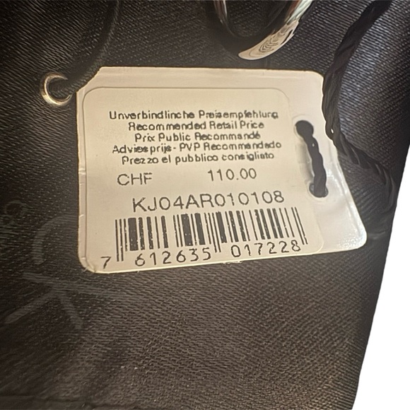 Calvin Klein Women's Collection Silver Spin Ring Size 7. New in box with dustbag - Picture 5 of 6